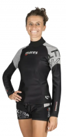 Лонгслив Mares Ultra Skin - She Dives, для дайвинга, серфинга, плавания, фридайвинга, подводной охоты, купить в Санкт-Петербурге, СПб, магазин OKDIVE