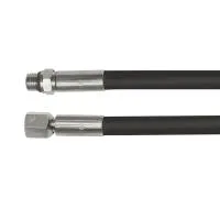 Шланг высокого давления (HP), L120см, 7/16" DUX, резина, для манометра, купить в СПб, интернет магазин OKDIVE оборудование для плавания, подводной охоты и дайвинга