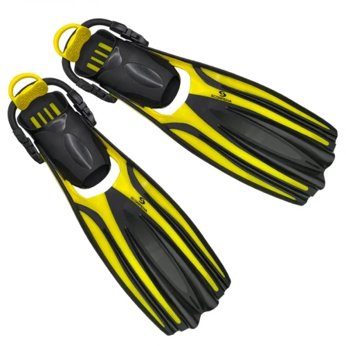 Ласты Scorpena Dive (Черный/Желтый M 40-43 S15613)