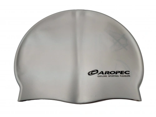 Силиконовая шапочка Aropec взрослая (Серебристый  AR00178SL )