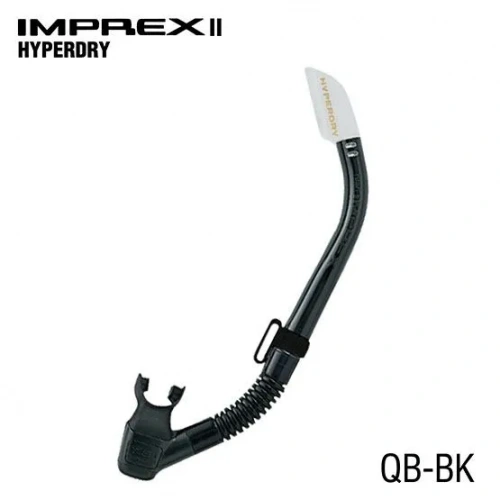 Трубка Tusa Imprex II Hyperdry (Черный TS SP-580QB BK )