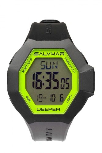 Прибор наручный Salvimar Deeper для подводной охоты (Черный/Зеленый  8010  )